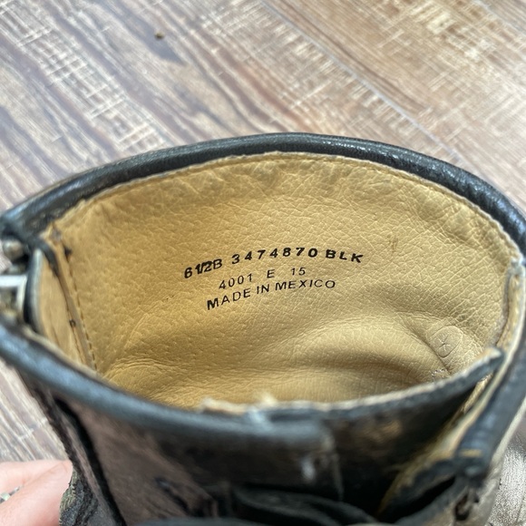 Frye ankle length zip boot. Gently worn for a season. - Picture 8 of 8